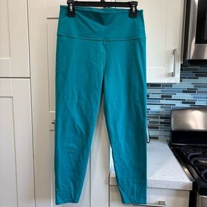 Carbon38 teal high rise leggings